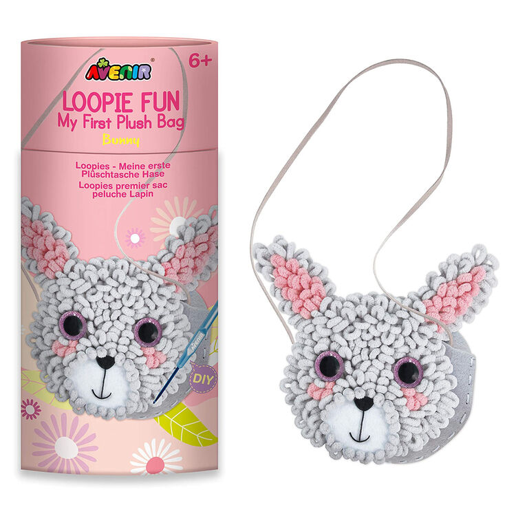 Avenir Loopie Fun Bag Making Kit - Bunny