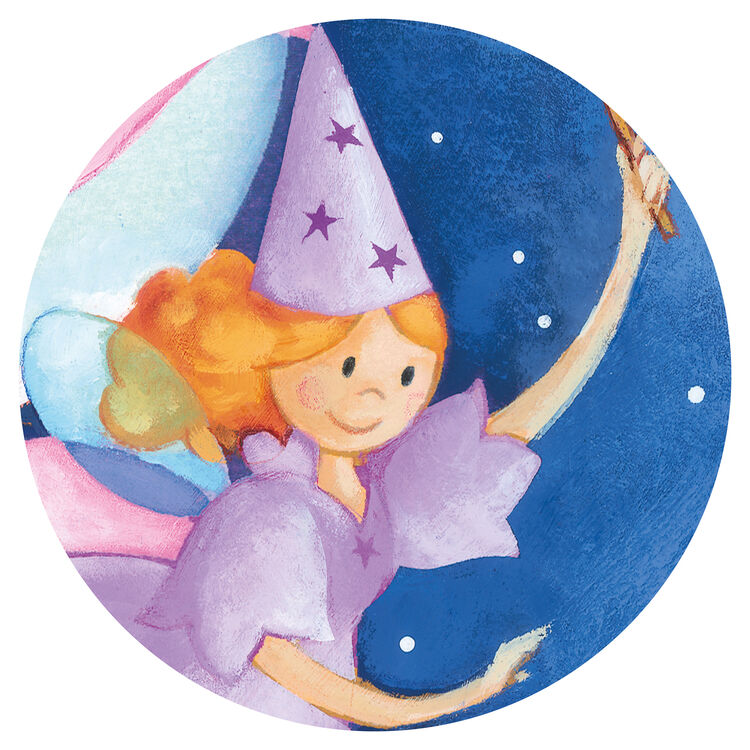 Djeco Silhouette Puzzle 36 Piece - The Fairy & Her Unicorn