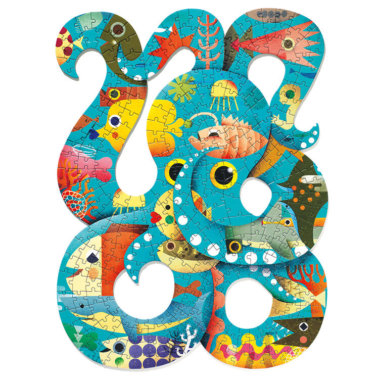 Djeco Puzzart 350 Piece Puzzle - Octopus