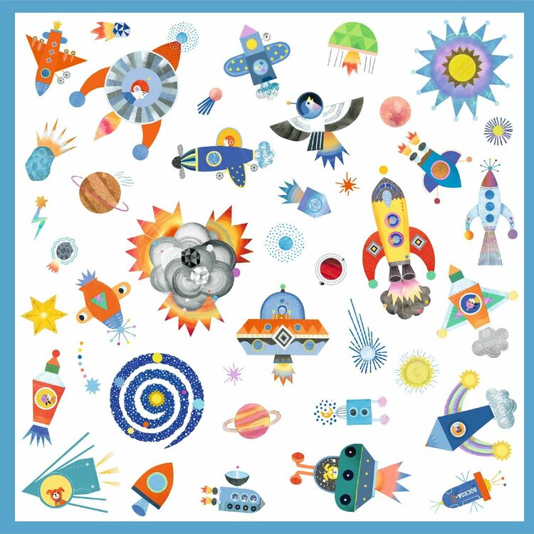 Djeco Sticker Collection - Intergalactic