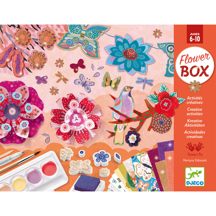 Djeco Arts & Crafts Kit - Flower Box