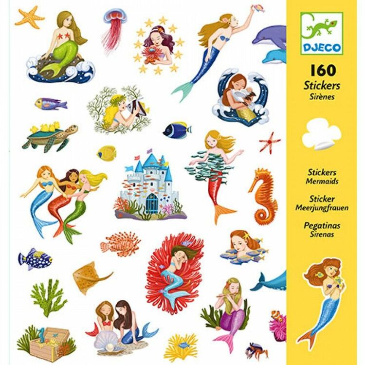 Djeco Sticker Collection - Mermaids
