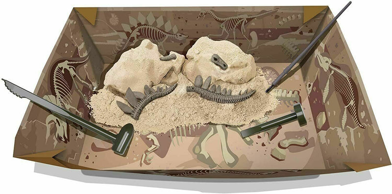 4M Kidz Labs Triceratops Skeleton Excavation Kit