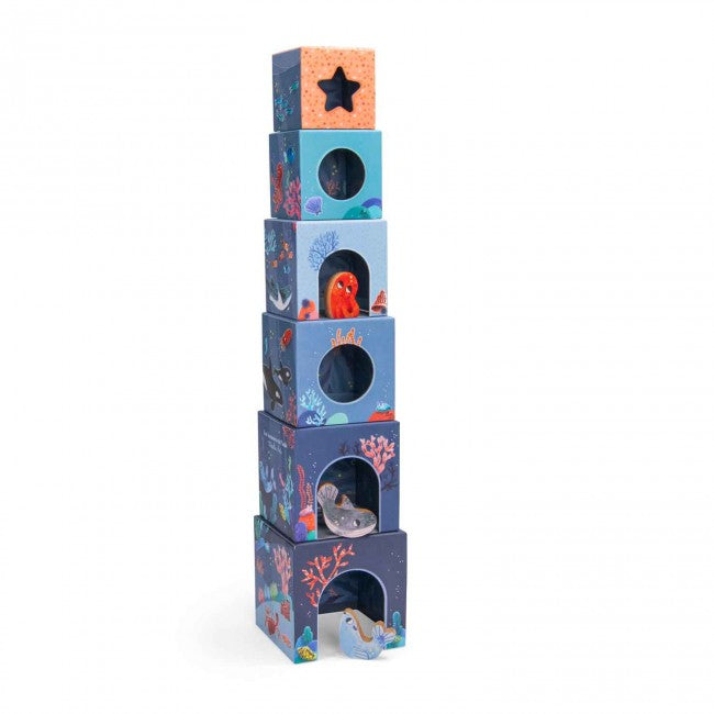Moulin Roty Aventures de Paulie Stacking Cubes