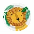 Animal Safari 7" Small Party Plates - Pack of 8
