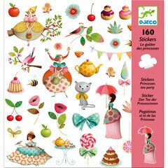Djeco Sticker Collection - Princess Tea Party