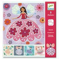 Djeco Stencil Set - Fairies
