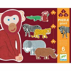 Djeco Giant Jigsaw Puzzles - Henri and Friends