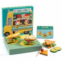 Djeco Emile and Olive Sandwich Role Play Set
