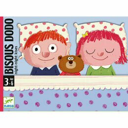 Djeco Bisous Dodo 'Night-Night Kisses' Bedtime Card Game