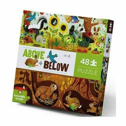 Crocodile Creek Above & Below 48 Piece Puzzle - Backyard Discovery