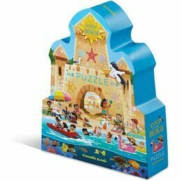 Crocodile Creek Day at the Beach 48 Piece Puzzle